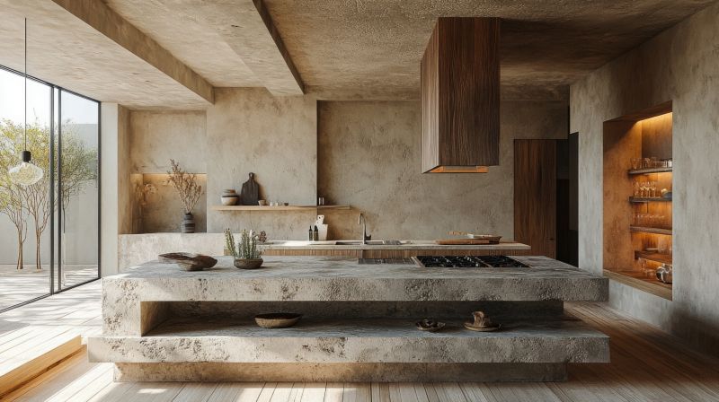 Concrete Counter Installation in Sonoma County, CA