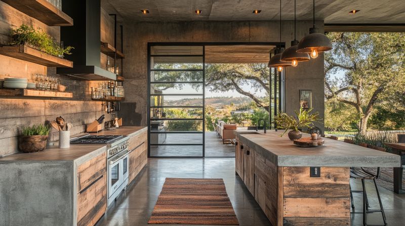 Concrete Counter Installation in Marin County, CA