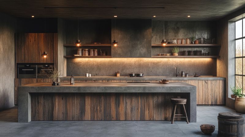 Concrete Countertop Service detail