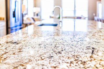 Granite Slab Installation in Marin County, CA