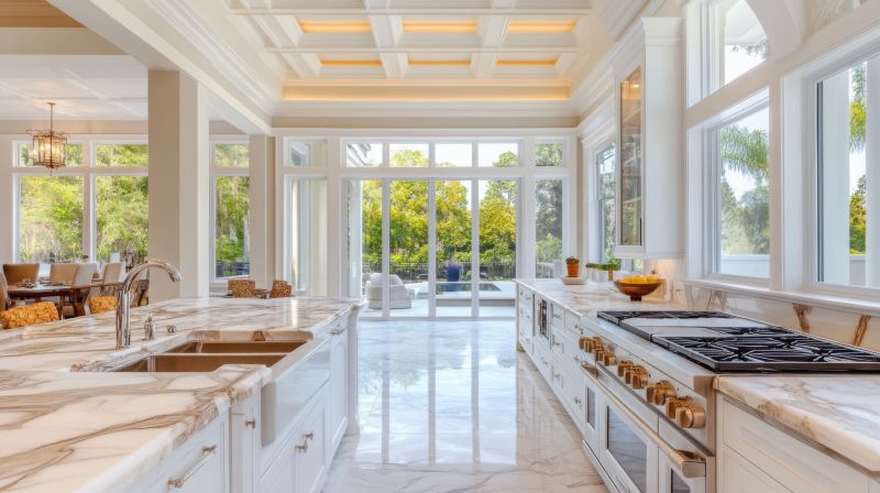 Marble Slab Installation in Napa, CA