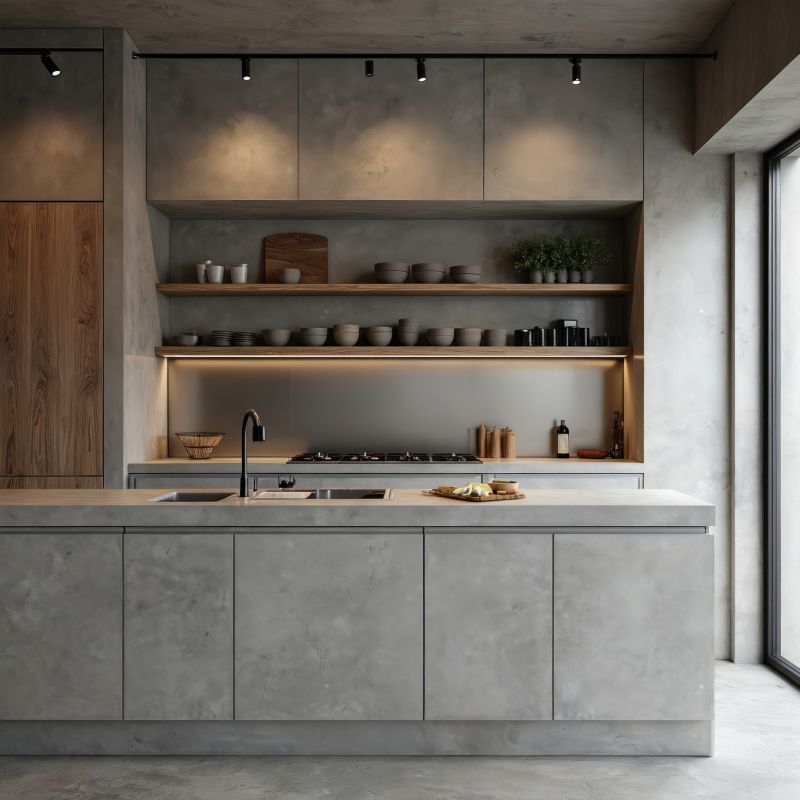 Cement Countertop Pouring in Sonoma County, CA
